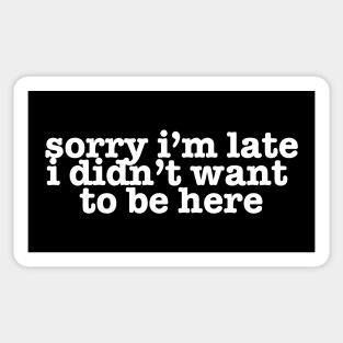 Introvert Shirt Sticker